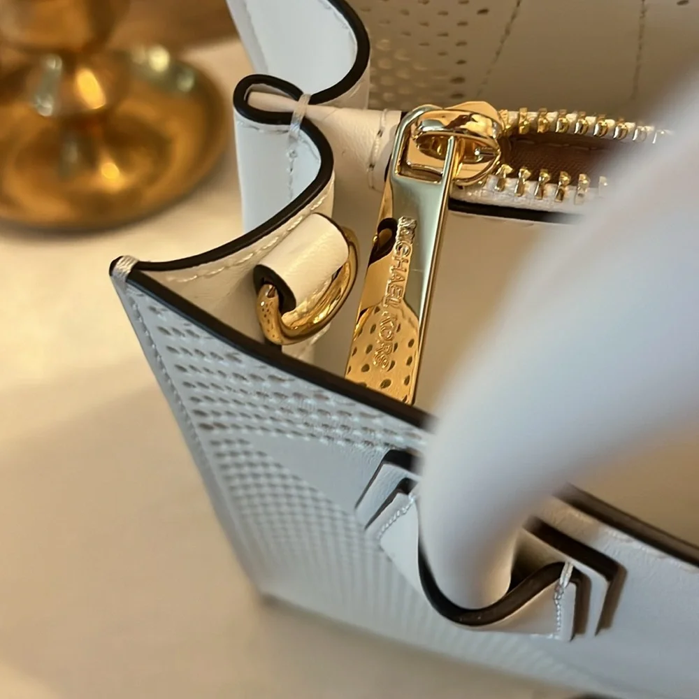 Michael Kors White Handbag